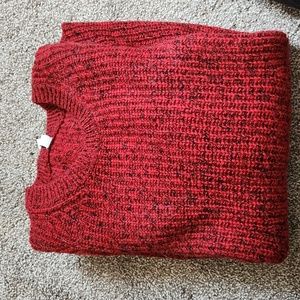 Athleta cable knit sweater.